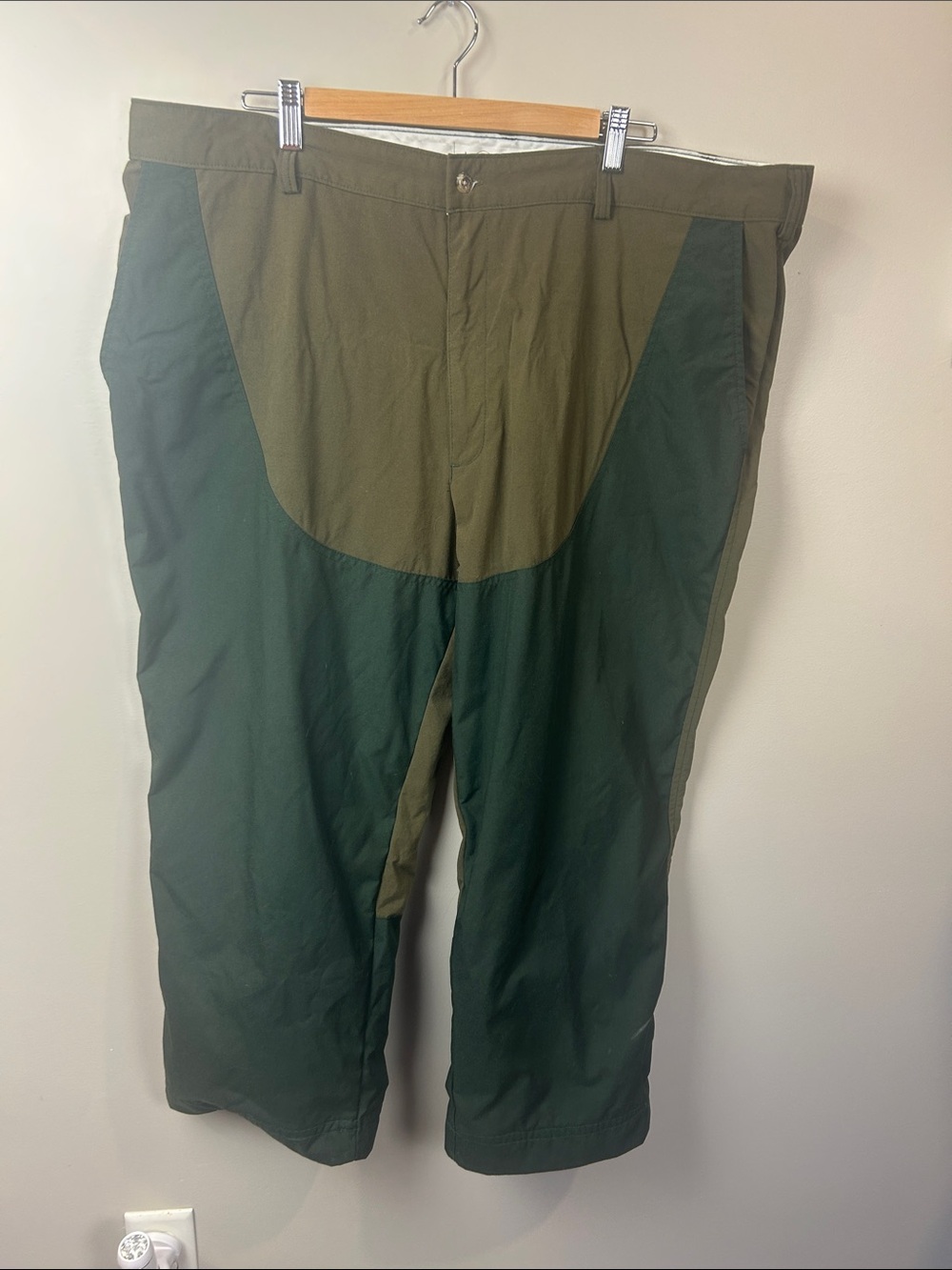 Vintage L.L.Bean Upland Hunting Brush Pants Men’s 44 Green Made in USA